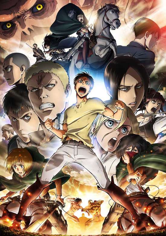 Attack on Titan Season 2 cover